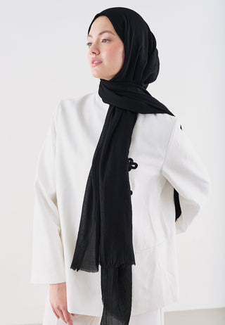 Dubai Premium Hijab Black