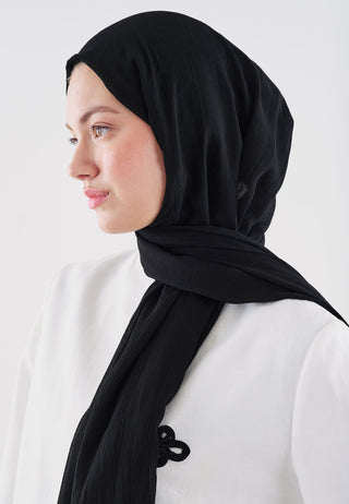 Dubai Premium Hijab Black
