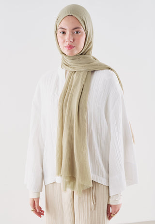 Dubai Premium Hijab Natural Beige
