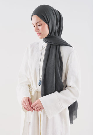 Dubai Premium Hijab Anthracite
