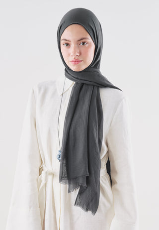 Dubai Premium Hijab Anthracite