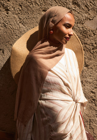 Dubai Premium Hijab Nude