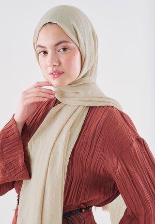 Dubai Premium Hijab Beige