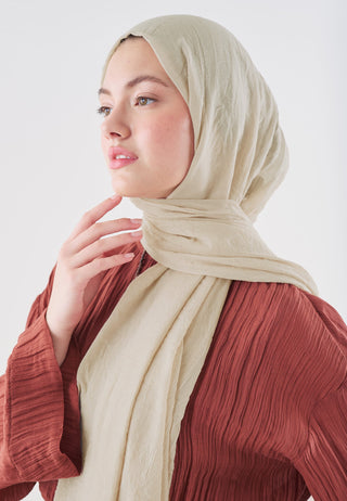 Dubai Premium Hijab Beige