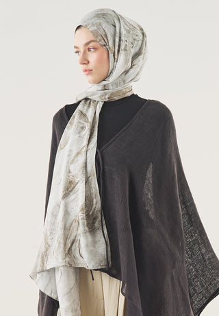 Soft Lines Soft Viscose Hijab Stone