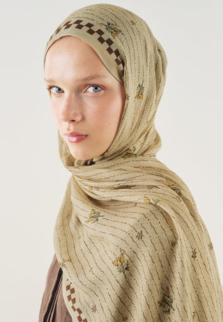Garden Essence Soft Viscose Hijab Sahara