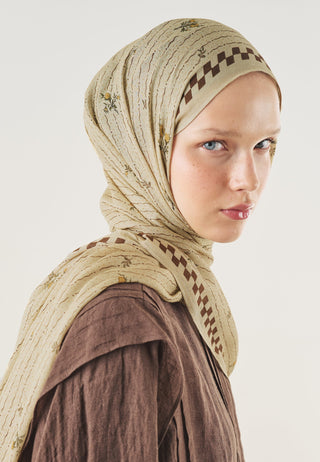 Garden Essence Soft Viscose Hijab Sahara