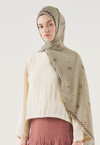 Garden Essence Soft Viscose Hijab Taupe