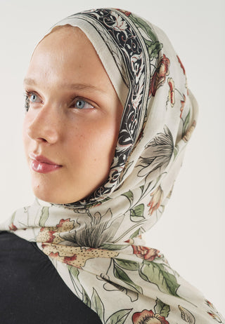 Pure Ethnic Soft Viscose Hijab Black