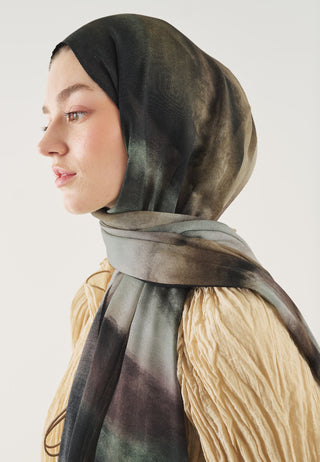 Pure Flow Soft Viscose Hijab Black