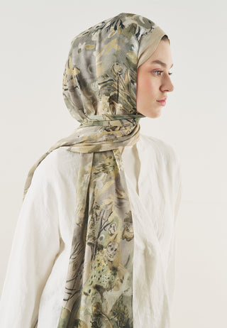 Soft Dream Soft Viscose Hijab Stone