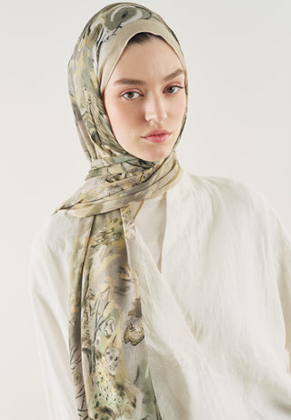 Soft Dream Soft Viscose Hijab Stone
