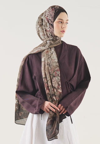 Soft Dream Soft Viscose Hijab Chocolate Brown