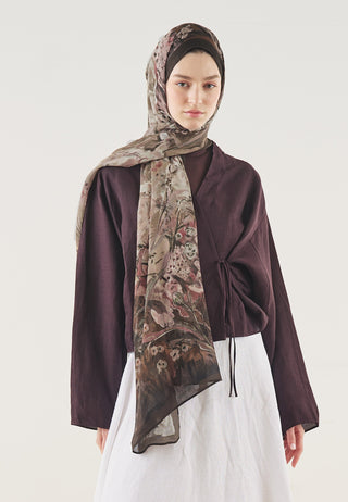 Soft Dream Soft Viscose Hijab Chocolate Brown