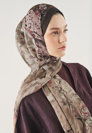Soft Dream Soft Viscose Hijab Chocolate Brown
