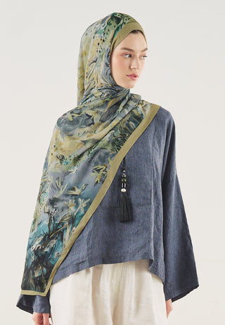 Soft Dream Soft Viscose Hijab Soft Yellow