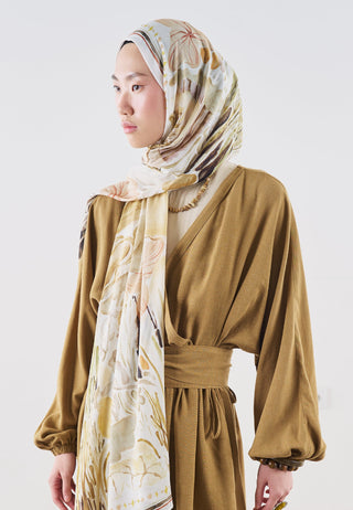 Bloomelle Rami Viscose Hijab Yellow