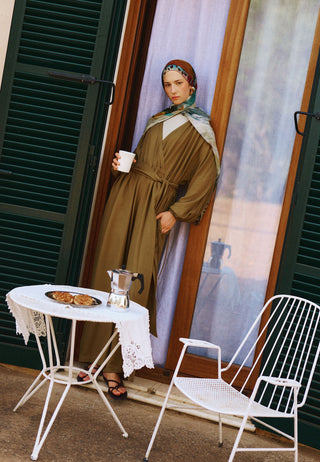 Playful Palette Rami Viscose Hijab Terracotta