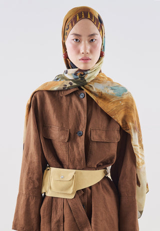 Playful Palette Rami Viscose Hijab Sahara