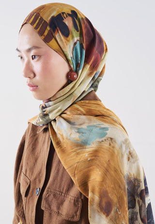 Playful Palette Rami Viscose Hijab Sahara
