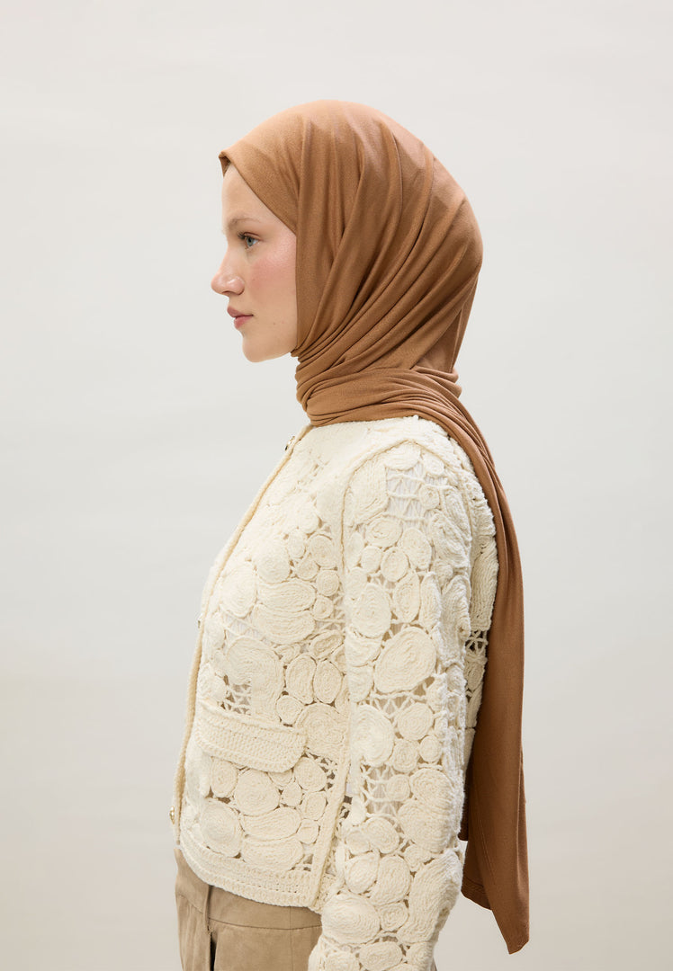 Jersey Hijab Hazelnut