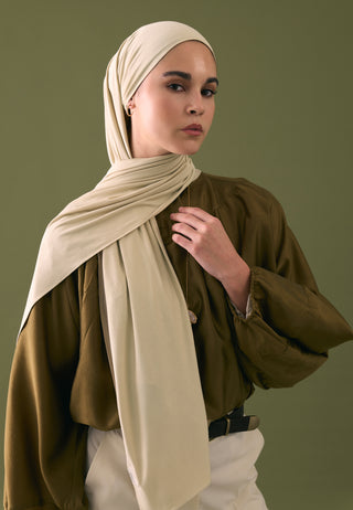 BAMBU PENYE ŞAL BEJ