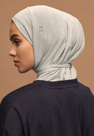 Athletic Hijab Silver