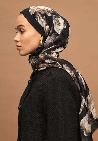 Lotus Floss Viscose Hijab Taupe