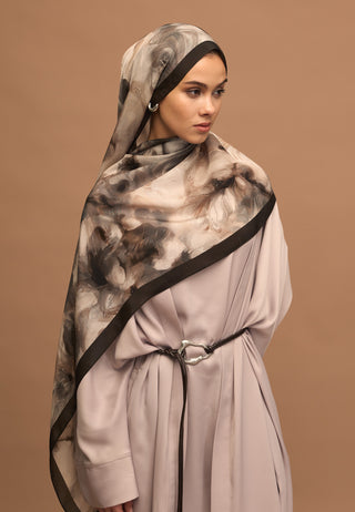 Melaina Floss Viscose Hijab Taupe