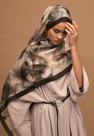 Melaina Floss Viscose Hijab Taupe