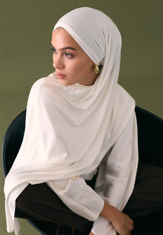 PENYE ŞAL KIRIK BEYAZ