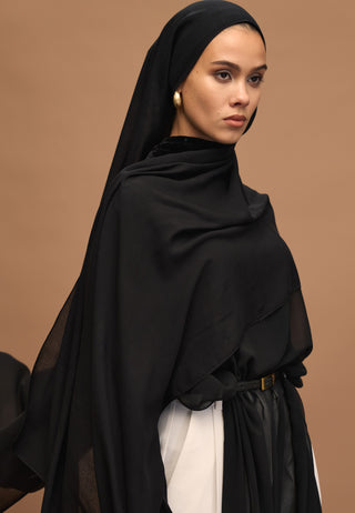 RAMİ VİSKON ŞAL SİYAH
