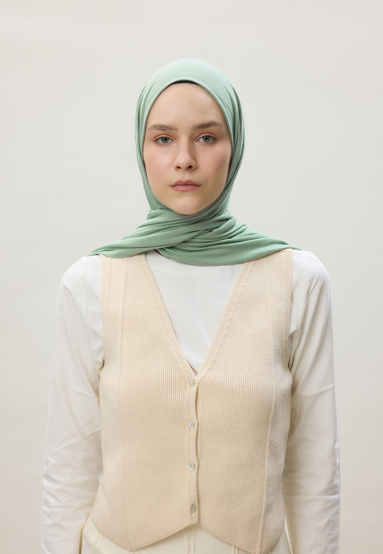 Jersey Hijab Sea Foam