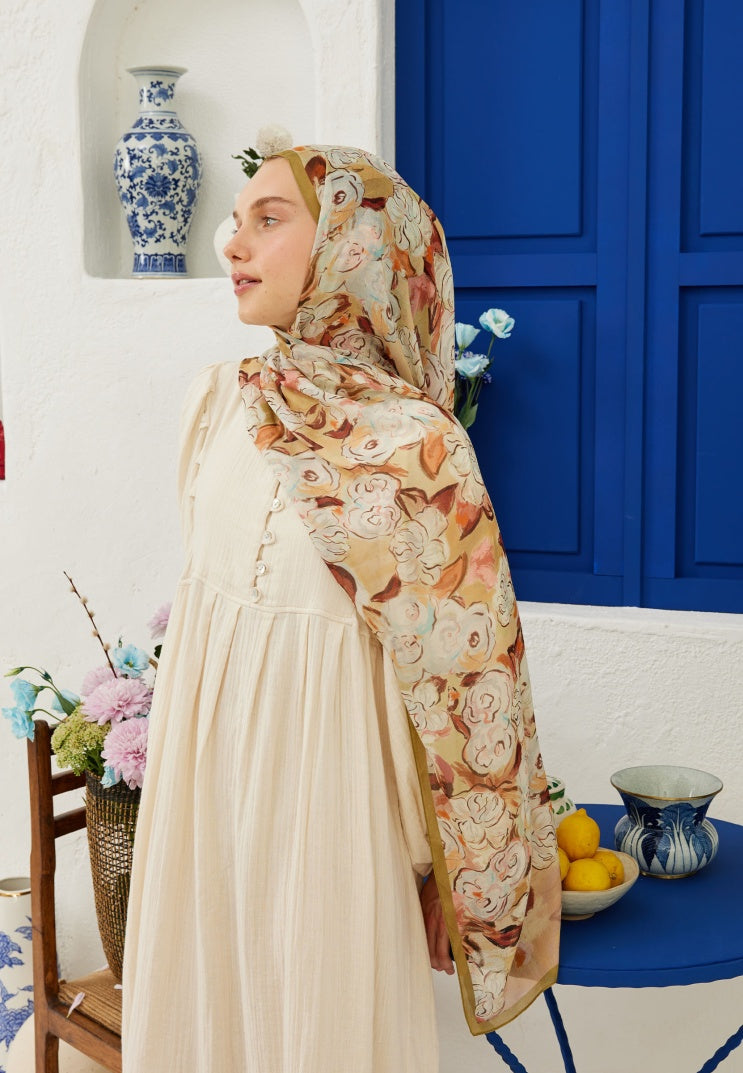 Linda Pattern Rami Hijab Sahara