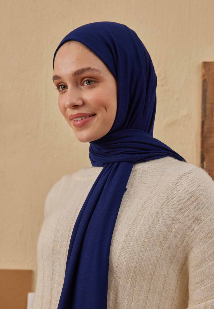 Jersey Hijab Sapphire