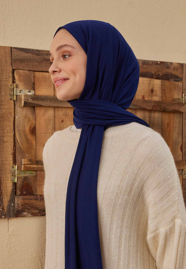 Jersey Hijab Sapphire